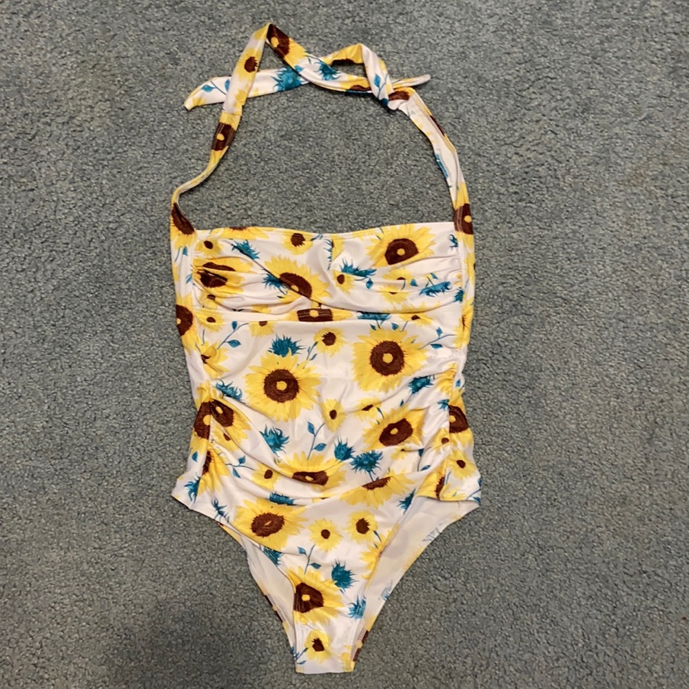 Sunflower bathing suit
